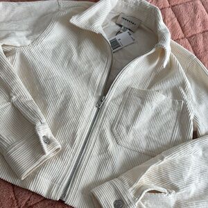 NWT Industry cropped corduroy jacket xs